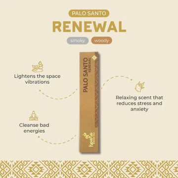 Ispalla Palo Santo Renewal Stick Incense Properties